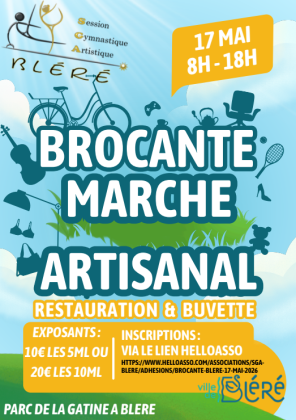 Brocante, Vide-greniers - Bléré