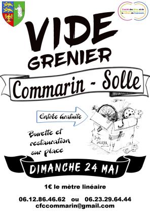 Vide-greniers - Commarin