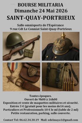 Bourse militaria - Saint-Quay-Portrieux