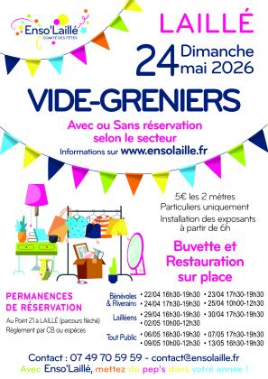Vide-greniers - Laillé