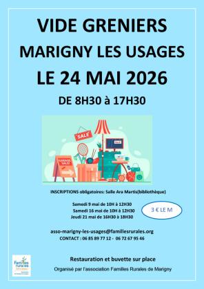 Vide-greniers - Marigny-les-Usages
