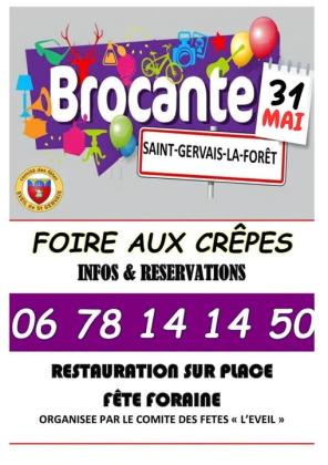 Vide-greniers - Saint-Gervais-la-Forêt