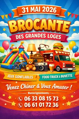 Brocante, Vide-greniers - Les Grandes-Loges