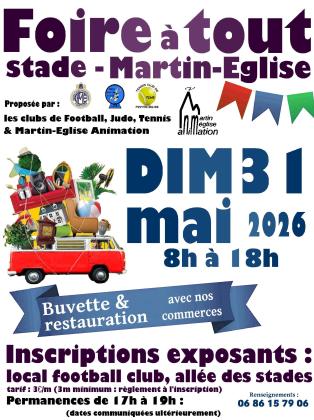 Foire à tout - Martin-Eglise
