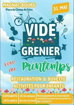 Vide-greniers - Magnac-Bourg