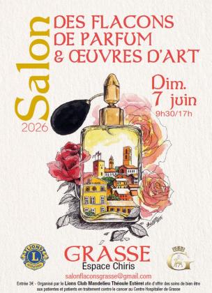 Salon Flacons Parfum et Oeuvres d'art - Grasse