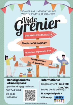 Vide grenier annuel de l'APEEV