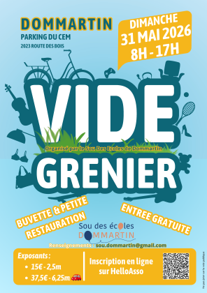 Vide Grenier Dommartin Sou des Ecoles