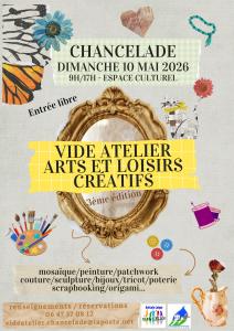 Vide atelier Arts et Loisirs créatifs - Chancelade