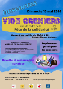 Vide-greniers - Descartes