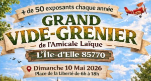 Vide-greniers - L'Ile-d'Elle