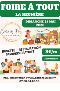 Foire à tout - La Heunière