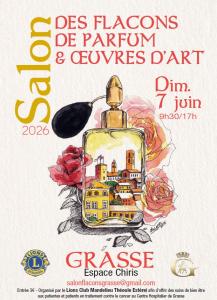 Salon Flacons Parfum et Oeuvres d'art - Grasse