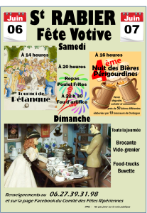 Vide-greniers - Saint-Rabier