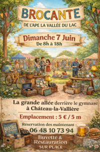 Brocante, Vide-greniers - Château-la-Vallière