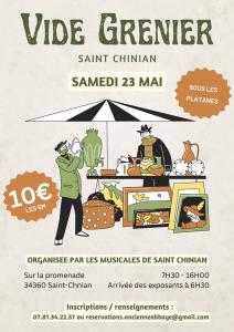 Vide Grenier sous les platanes