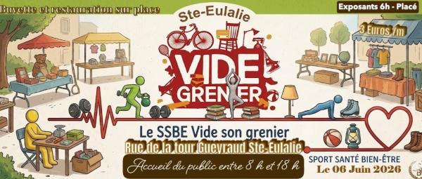 ASSOCIATION SPORT SANTE BIEN ETRE vide son grenier