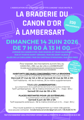 La Braderie du Canon d'Or