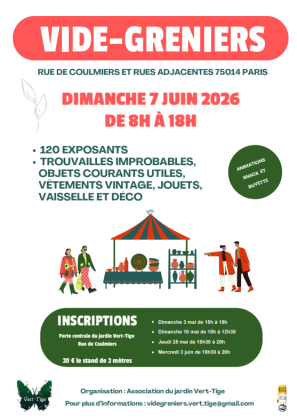 Vide-greniers - Paris 14