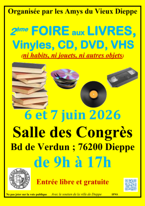 Bourse aux livres et disques - Dieppe