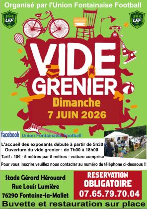 Vide-greniers - Fontaine-la-Mallet