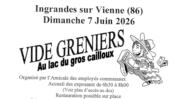 Vide-greniers - Ingrandes