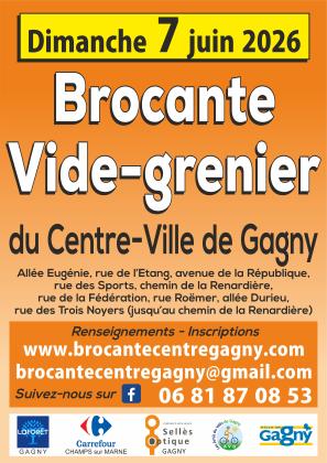 Brocante, Vide-greniers - Gagny