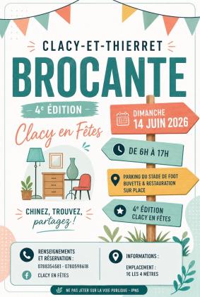 Vide-greniers - Clacy-et-Thierret