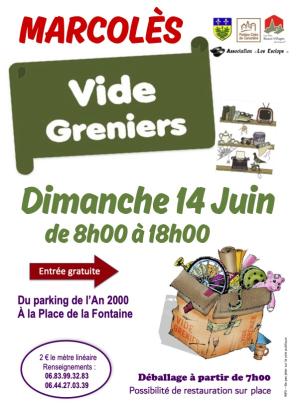 Vide-greniers - Marcolès