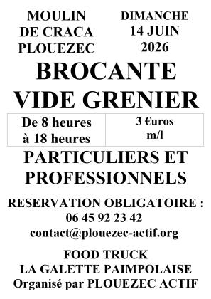 Brocante, Vide-greniers - Plouézec