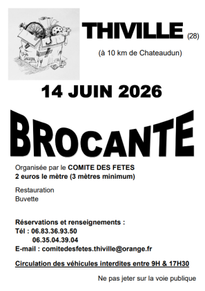 Brocante, Vide-greniers - Thiville