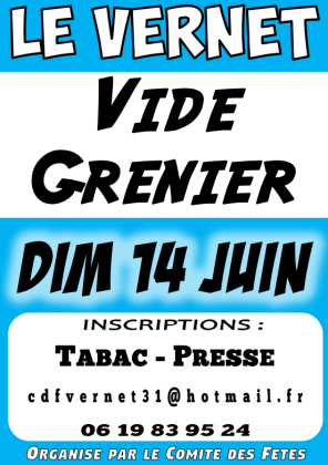 Vide-greniers - Vernet