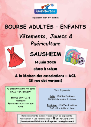 Bourse aux vêtements - Sausheim