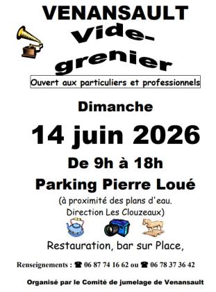 Brocante, Vide-greniers - Venansault