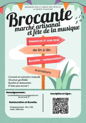 Brocante, Vide-greniers - Hauviné