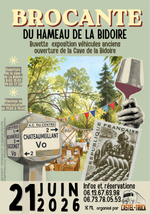 Brocante, Vide-greniers du Hameau de La Bidoire - Châteaumeillant