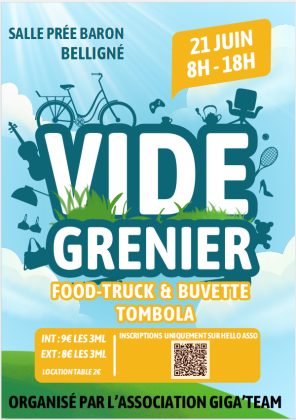 Vide-greniers - Belligné