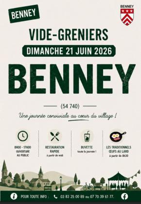Vide-greniers - Benney
