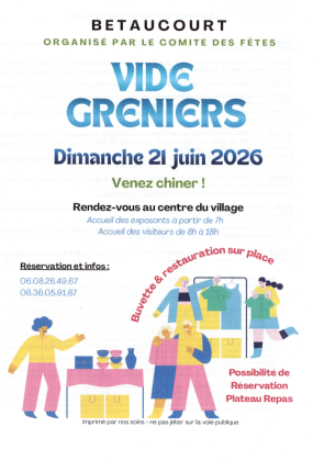 Vide-greniers - Betaucourt