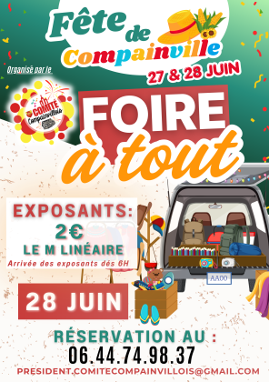 Foire à tout - Compainville