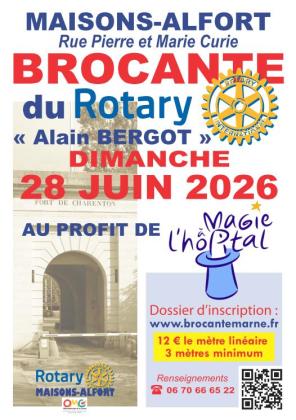 Brocante, Vide-greniers - Maisons-Alfort