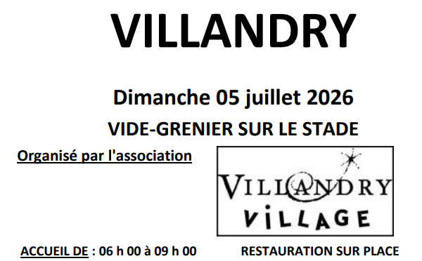 Vide-greniers - Villandry