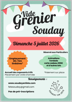 Vide-greniers - Souday