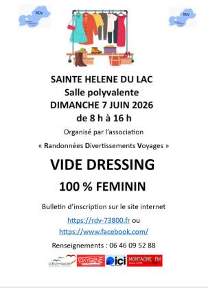 Vide dressing 100% féminin