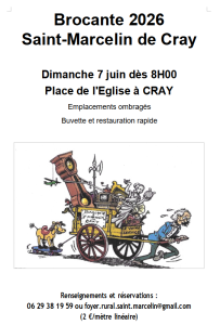 Brocante, Vide-greniers - Saint-Marcelin-de-Cray