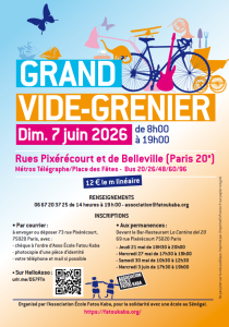 Vide-greniers - Paris 20