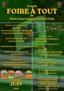 Foire à tout - Mont-Saint-Aignan