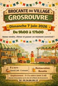 Brocante, Vide-greniers - Grosrouvre