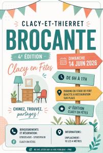 Vide-greniers - Clacy-et-Thierret