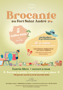 Brocante au Fort Saint André